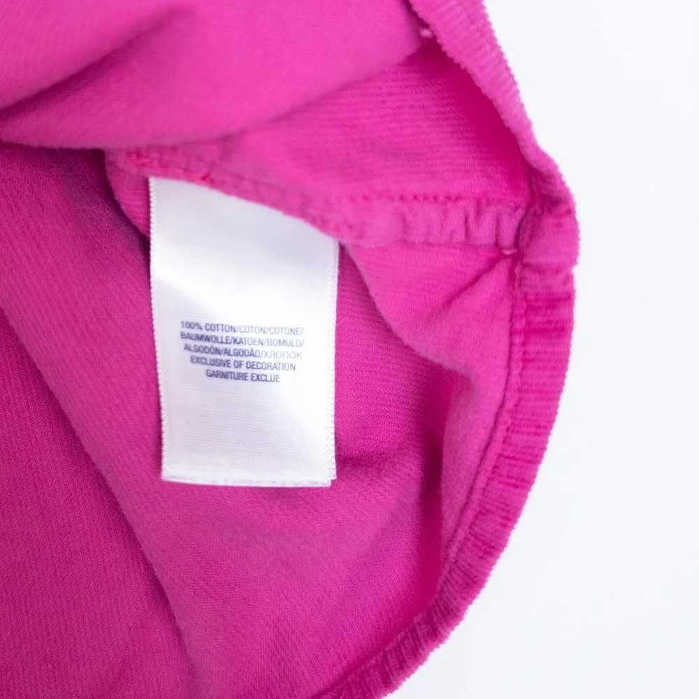 Ralph Lauren Corduroy Top Kids 24M Pink Ruffle‎ Neck Button Front Long Sleeve